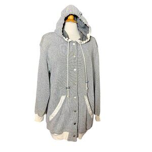 Woman's Vintage Karen Kane easywear Snap front sweatshirt size M